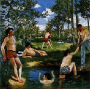 Frederic Bazille Summer Scene China oil painting reproduction